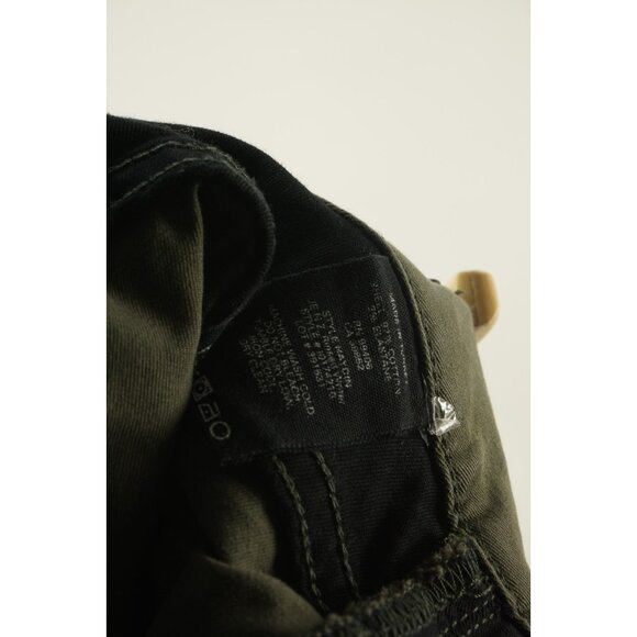 Theory Haydin Straight Slim Fit 5 Pocket Pants Mens 30 x 32 Green Twill Stretch - Picture 7 of 10